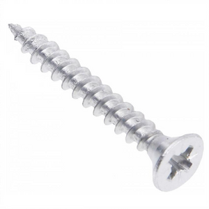 Tornillos de madera PZ2 4.0x30mm Zinc blanco (1000 piezas)