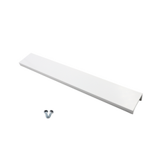 Mango de perfil de agarre Edge de 256 mm (longitud total de 276 mm) - Blanco