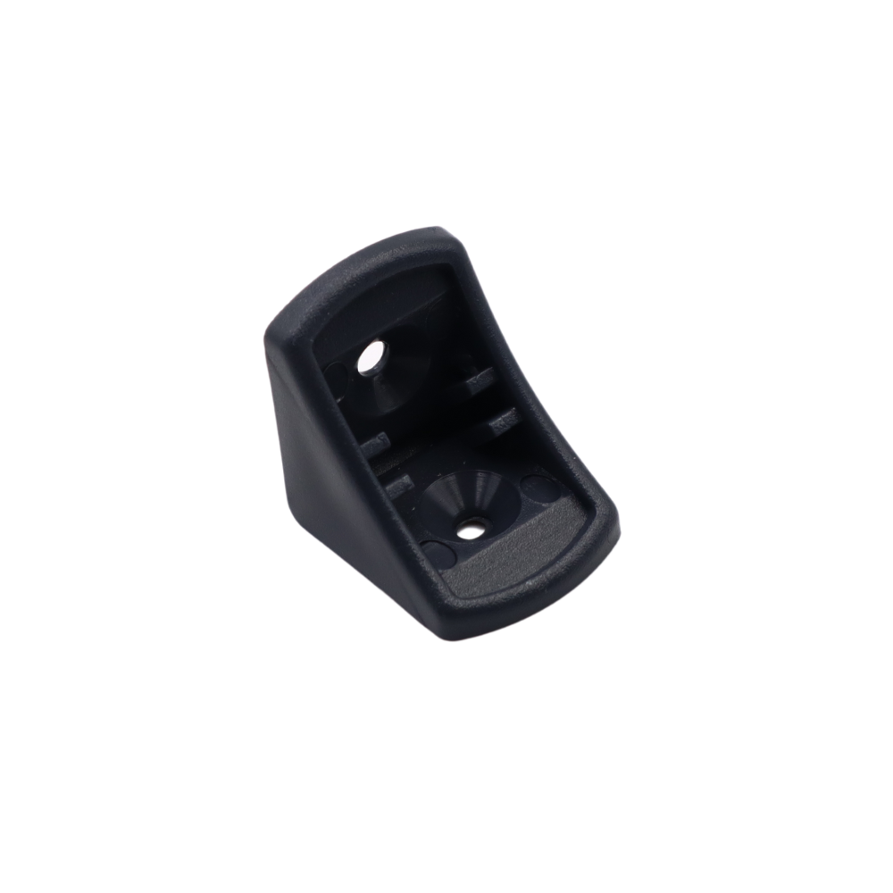 Conector de cuerpo de plástico redondeado con tapa independiente