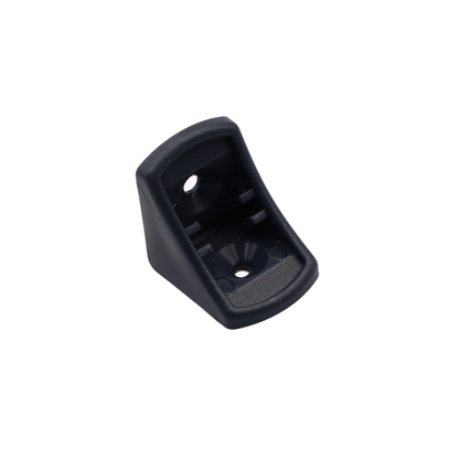 Conector de cuerpo de plástico redondeado con tapa independiente