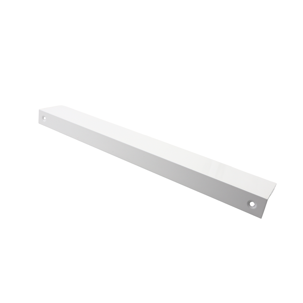 Mango de perfil de agarre Edge de 256 mm (longitud total de 276 mm) - Blanco