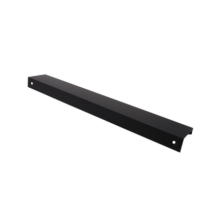 Mango de perfil de agarre en el borde de 256 mm (longitud total de 276 mm) - Negro (3) – Furnica