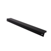 Mango de perfil de agarre en el borde de 256 mm (longitud total de 276 mm) - Negro