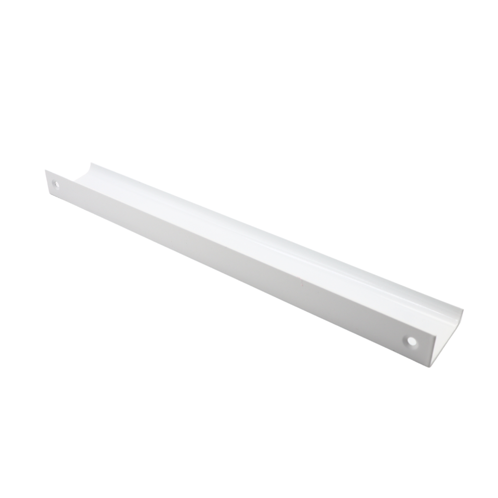 Mango de perfil de agarre Edge de 256 mm (longitud total de 276 mm) - Blanco (4) – Furnica
