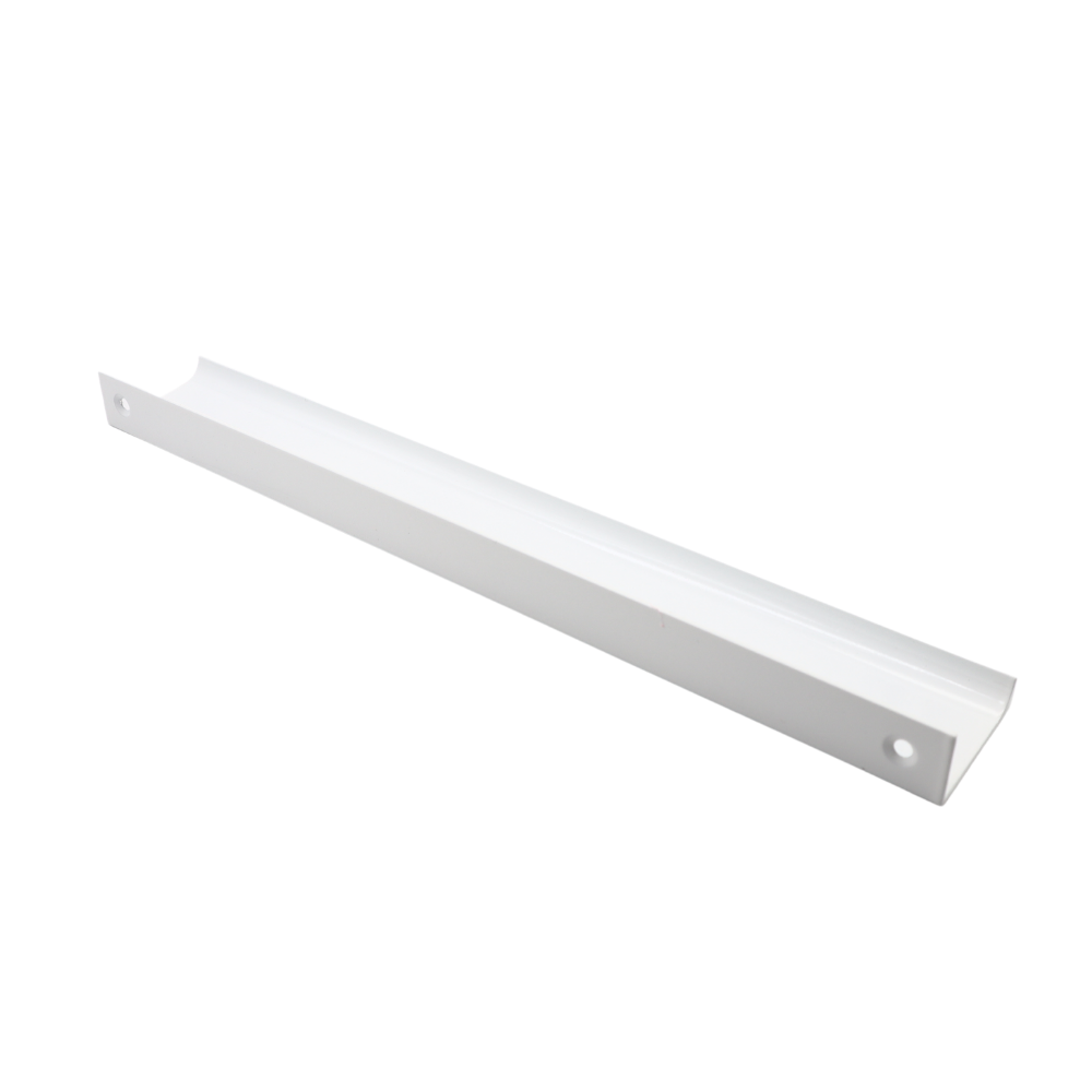 Mango de perfil de agarre Edge de 256 mm (longitud total de 276 mm) - Blanco