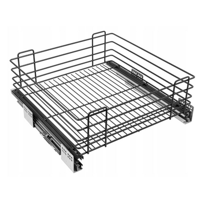 Cesta extraíble EXCLUSIVE CARGO MULTI para mueble de 50 cm - gris/grafito