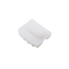 Conector de inserción para vidrio, blanco