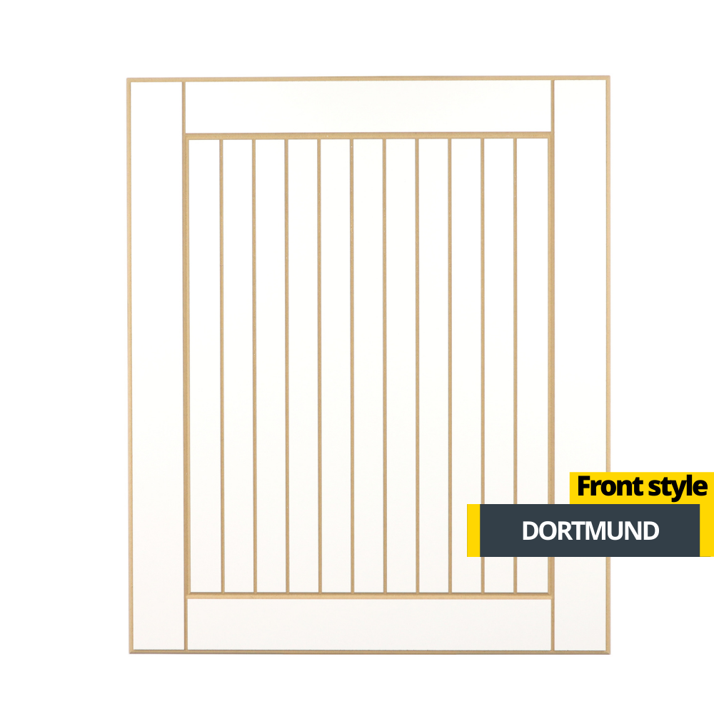 Puertas de cocina estilo Shaker - Elbing, Altura de la puerta: 570mm - 1289mm - Ancho del gabinete: 45cm