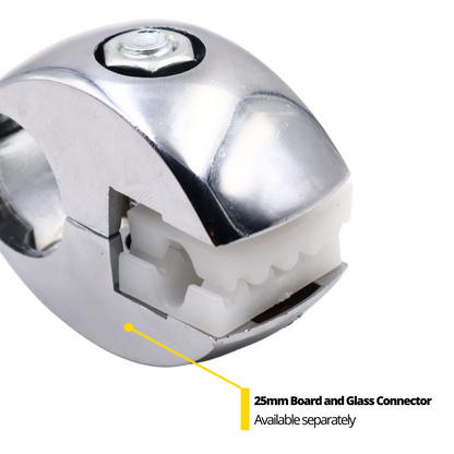 Conector de inserción para vidrio, blanco (4) – Furnica