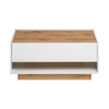 CARLO V - Conjunto de muebles de salón - Blanco Mate / Roble Wotan