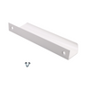 Mango de perfil redondo Edge Grip de 128 mm (longitud total de 148 mm) - Blanco