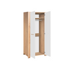 VEGA II - Conjunto de muebles de salón - Roble Wotan / Blanco Mate