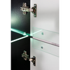 Unidad de pared BLADE - Conjunto de muebles de salón - Negro Mate / Sahara 3D