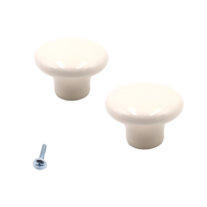 Pomo de mueble de porcelana