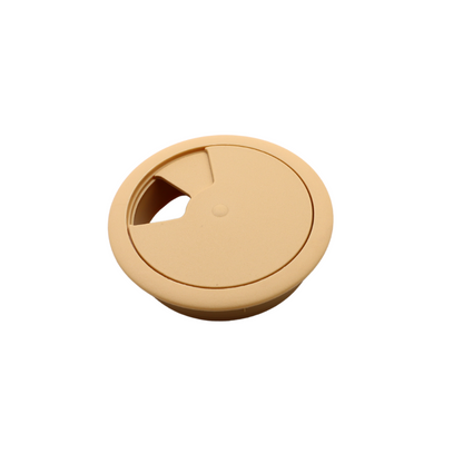 Pasacables de plástico Ø60 mm, beige