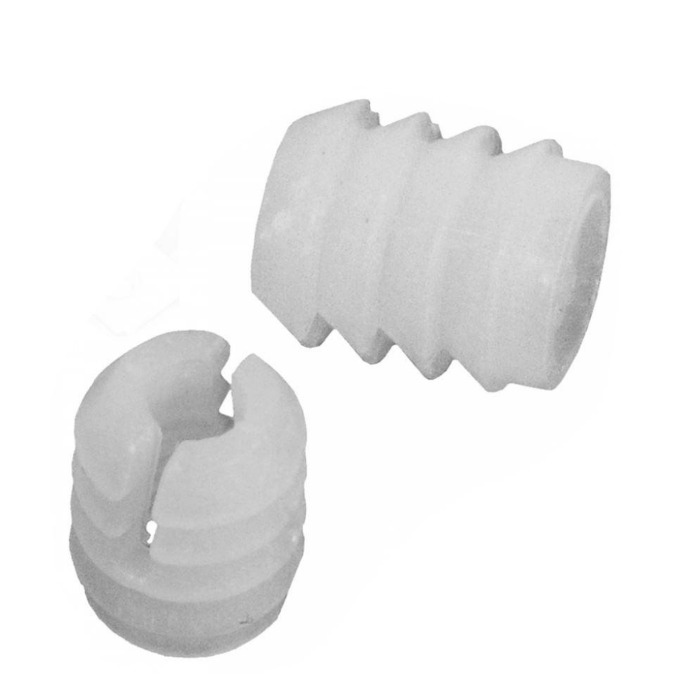 Inserto roscado M10 - Blanco - 100 piezas – Furnica
