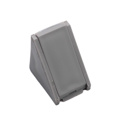 Soportes de esquina para gabinetes de plástico - Gris 1000 piezas – Furnica