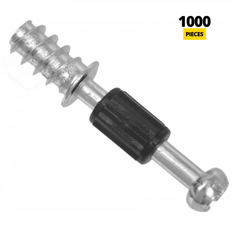 Clavija de espiga de 24 mm con rosca de tornillo euro - 1000 piezas (2) – Furnica