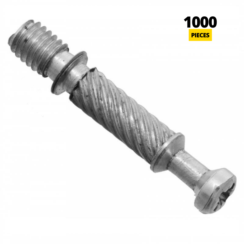 Clavija de espiga de 28 mm con rosca M6 - 1000 piezas