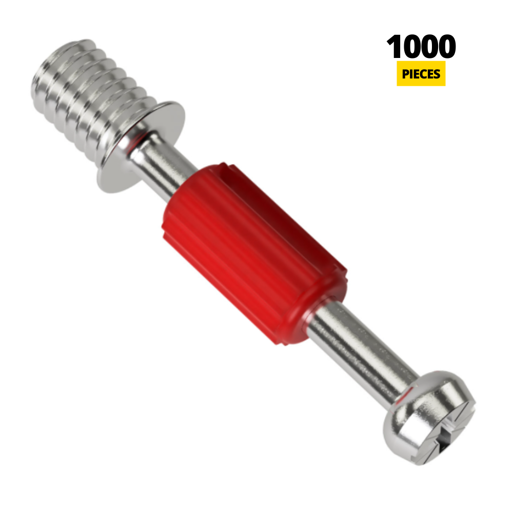 Pasador de espiga de 28 mm con rosca M6 - 1000 piezas