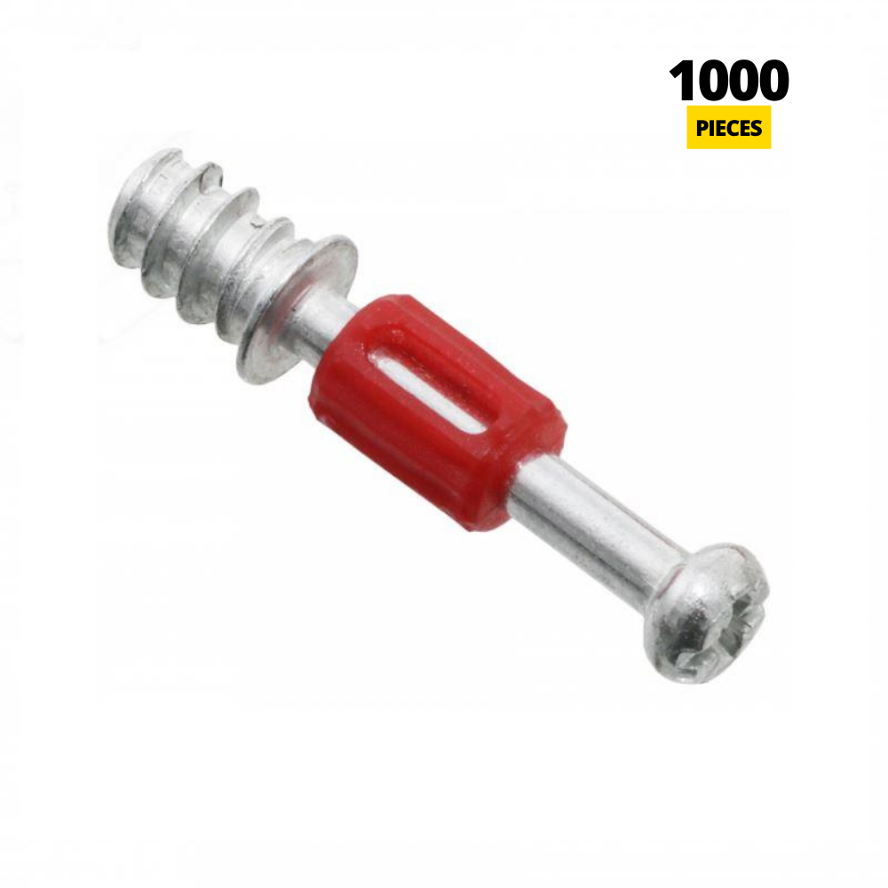 Pasador de leva de 24 mm con rosca de tornillo europeo - 1000 piezas