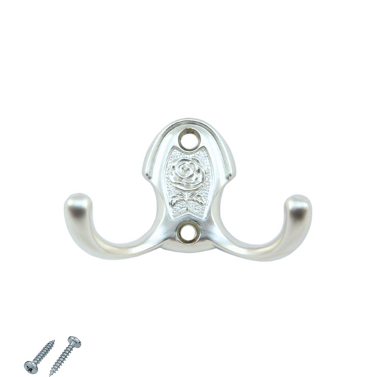 Doble gancho para batas - 46mm - Cromo – Furnica