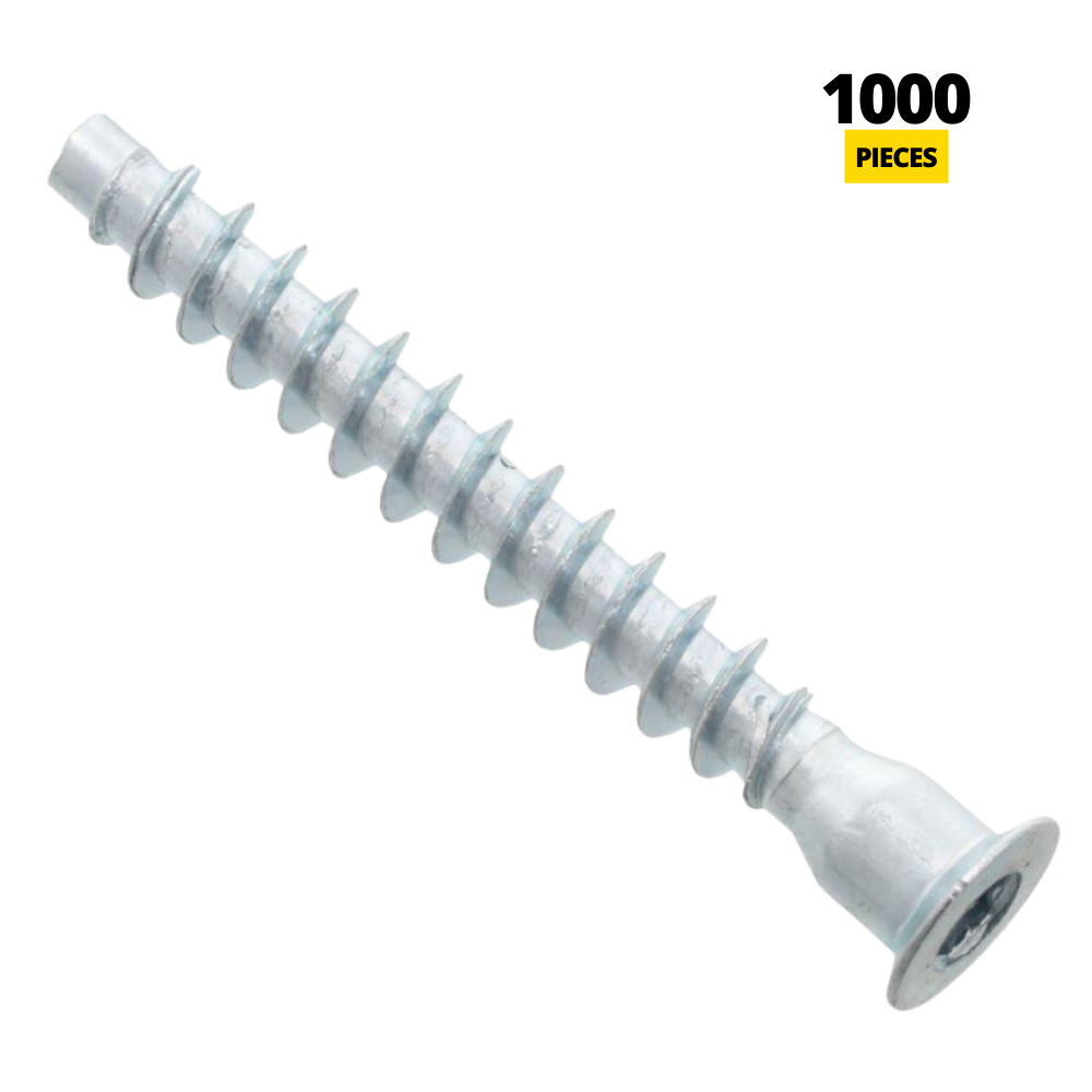 Confirmat Tornillos - 6.4x50mm (1000 piezas)
