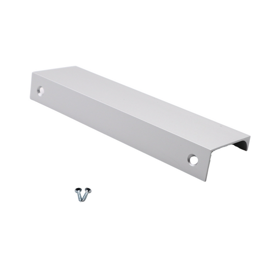 Mango de perfil de agarre Edge de 128 mm (longitud total de 148 mm) - Aluminio (2) – Furnica