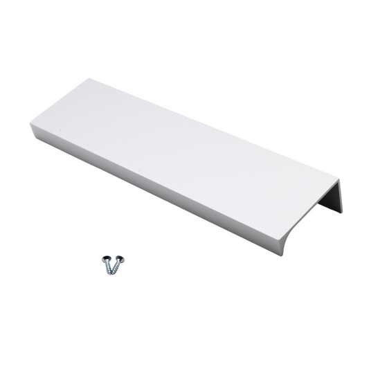 Mango de perfil de agarre Edge de 128 mm (longitud total de 148 mm) - Aluminio – Furnica