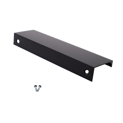 Mango de perfil de agarre Edge de 128 mm (longitud total de 148 mm) - Negro (3) – Furnica