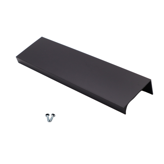 Mango de perfil de agarre Edge de 128 mm (longitud total de 148 mm) - Negro – Furnica