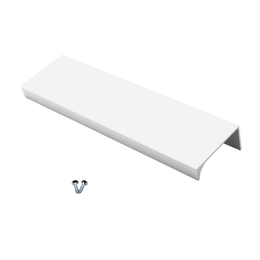 Mango de perfil de agarre Edge de 128 mm (longitud total de 148 mm) - Blanco – Furnica