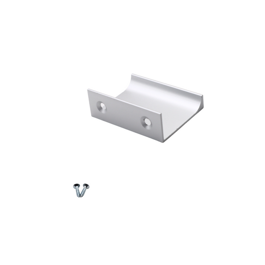 Mango de perfil de agarre Edge de 32 mm (52 mm de longitud total) - Aluminio (2) – Furnica