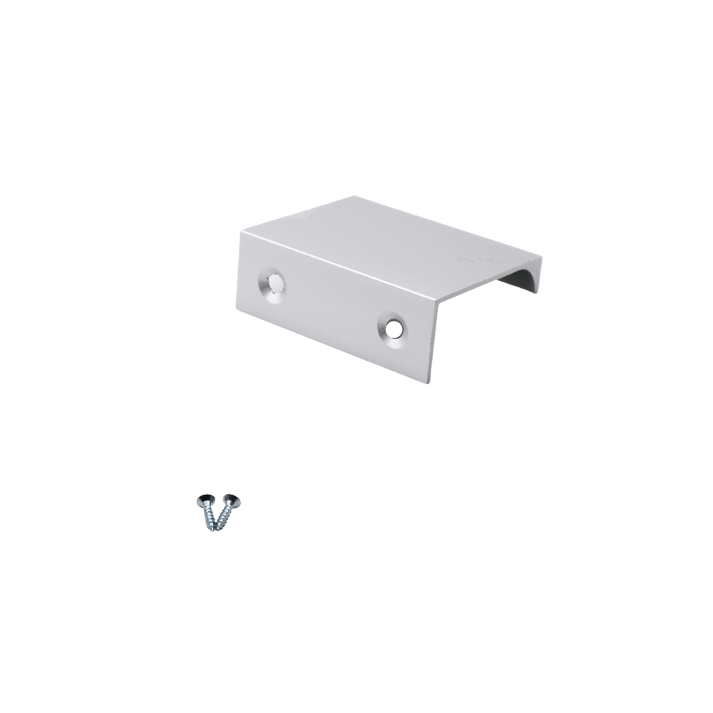 Mango de perfil de agarre Edge de 32 mm (52 mm de longitud total) - Aluminio (3) – Furnica