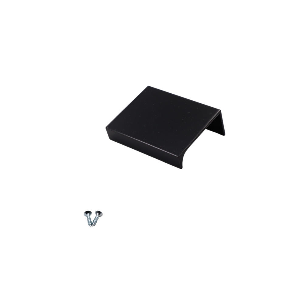 Mango de perfil de agarre Edge de 32 mm (longitud total de 52 mm) - Negro – Furnica