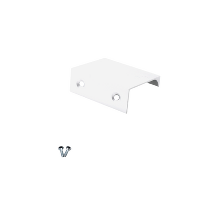 Mango de perfil de agarre Edge de 32 mm (52 mm de longitud total) - Blanco (3) – Furnica