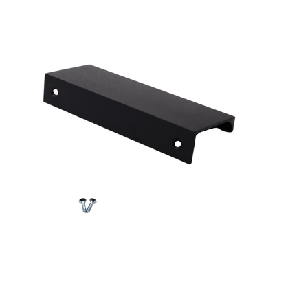 Mango de perfil de agarre Edge de 96 mm (116 mm de longitud total) - Negro (3) – Furnica