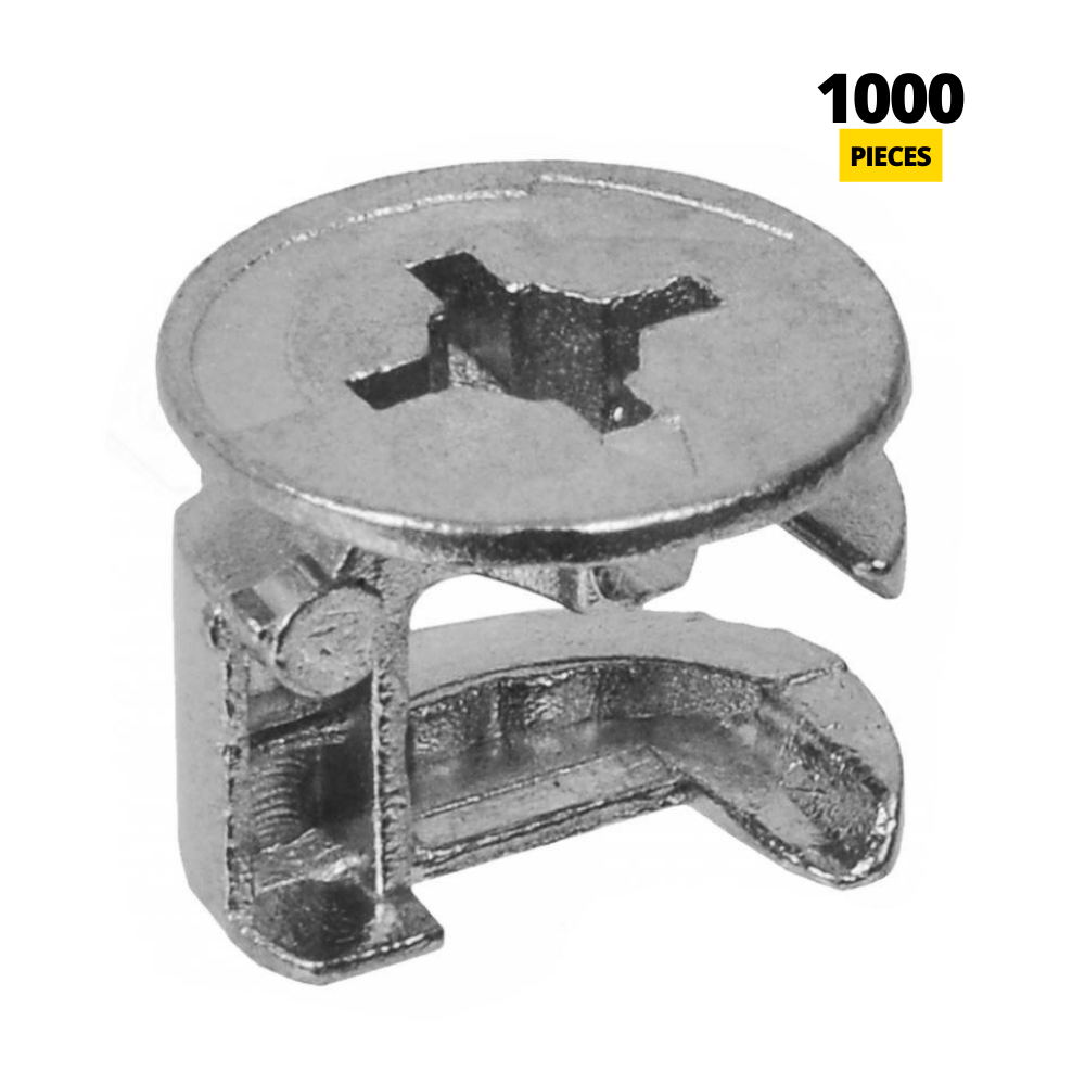 Cierre de leva para muebles de 15 mm, a=7.5 mm (1000 piezas) (2) – Furnica