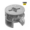 Cierre de leva para muebles de 15 mm, a=7.5 mm (1000 piezas)