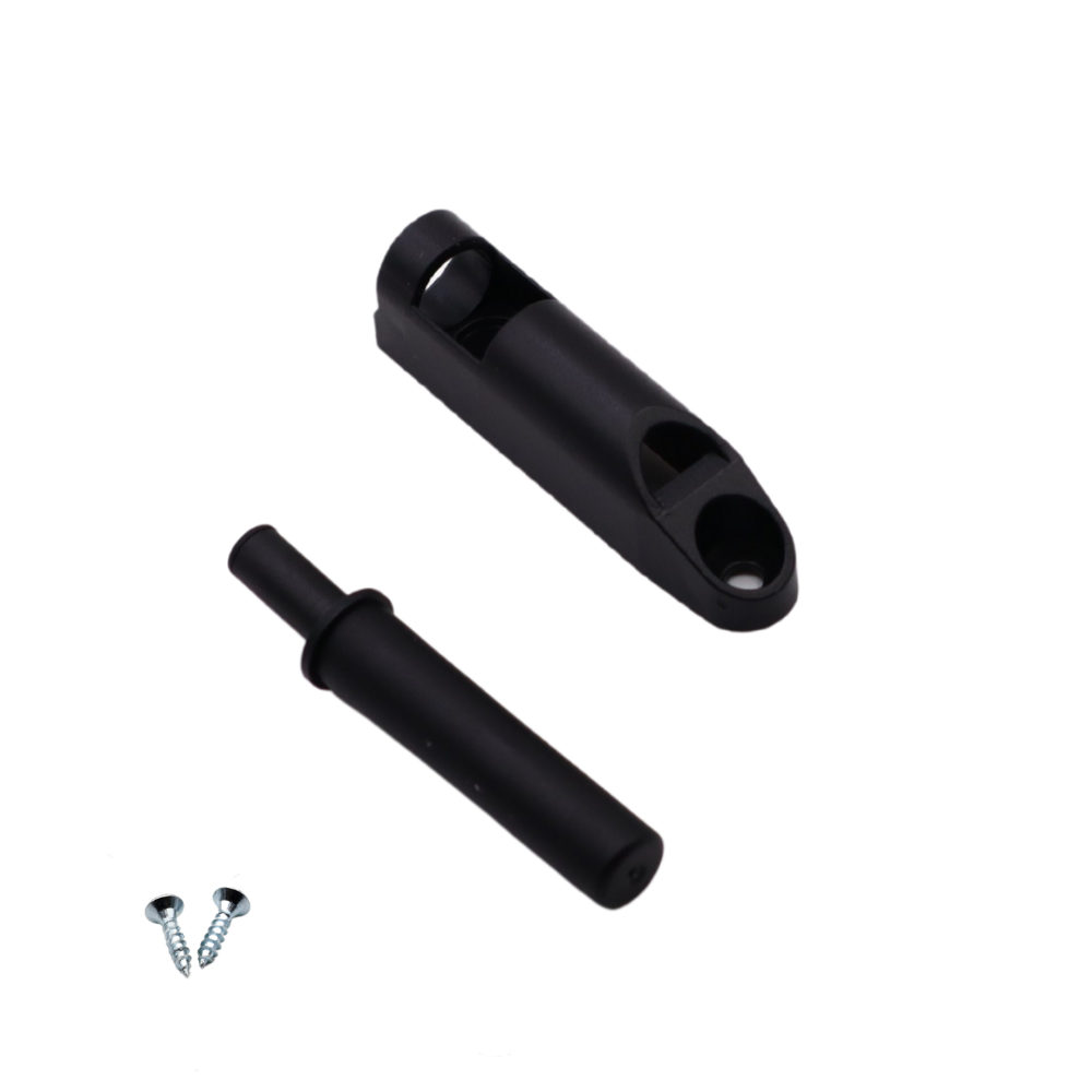 Amortiguador de muebles - Negro - 10 piezas