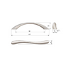 Asa de mueble 96mm UZ05 - Satinado