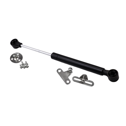 Amortiguador de gas 250mm - 80N - Negro