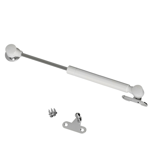 Amortiguador de gas de 250 mm - Blanco - 60N