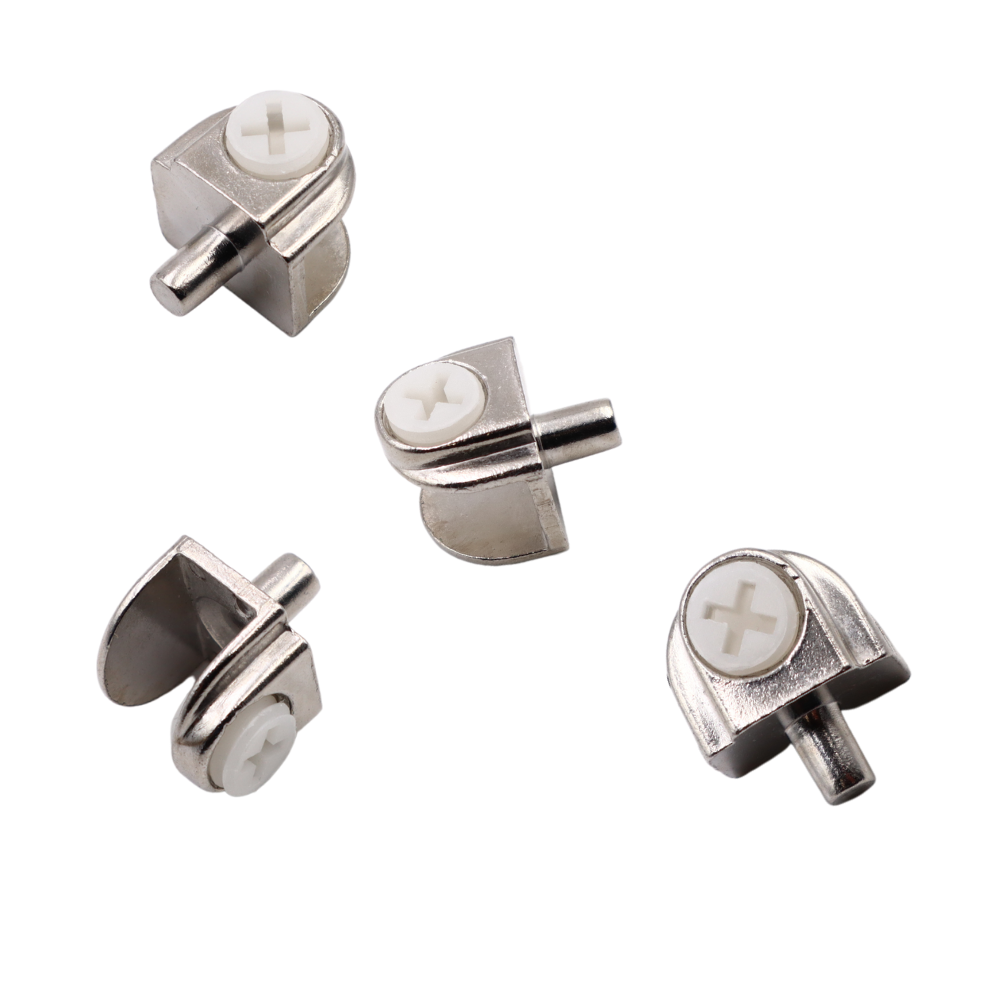 Soporte de sujeción con abrazadera para estante de vidrio Ø5mm – Furnica