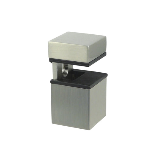 Soporte de vidrio y plato rectangular - Negro mate – Furnica