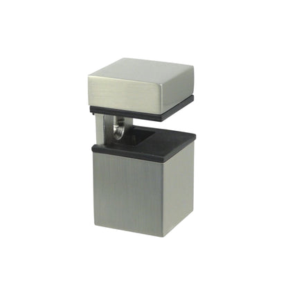 Soporte de vidrio y plato rectangular - Cromado – Furnica