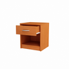 JULIA - Mesa de noche - Mesita de noche con 1 cajón - Aliso H45cm W39cm D35cm