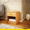 JULIA - Mesa de noche - Mesita de noche con 1 cajón - Aliso H45cm W39cm D35cm