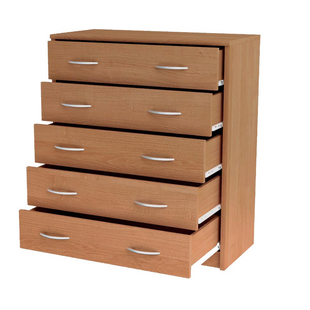 JULIA - Zapatero - Almacenamiento de 5 niveles - Aliso H85cm W74cm D35cm