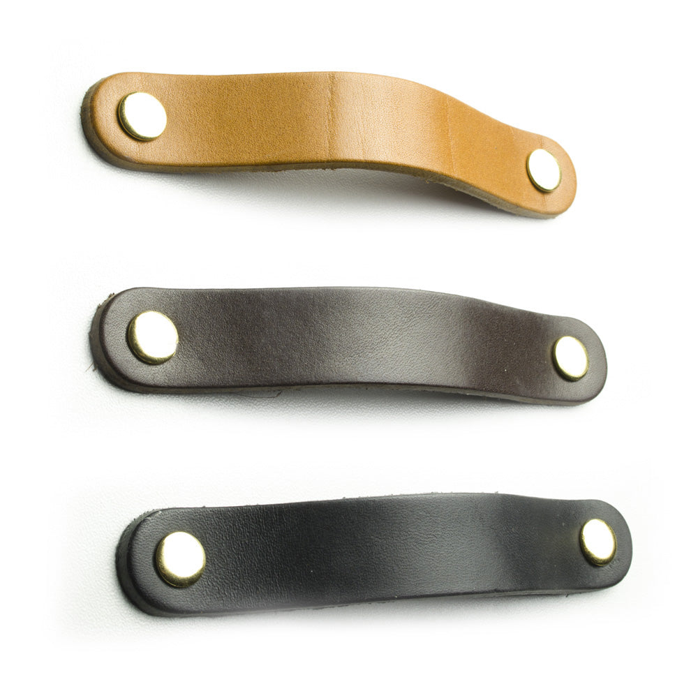 Mango de cuero redondeado de 96 mm / 128 mm – Furnica